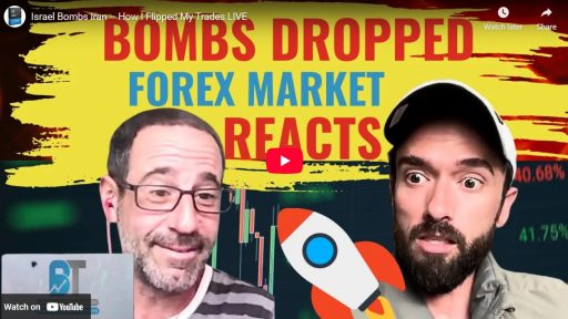 Israel Bombs Iran – How I Flipped My Trades LIVE